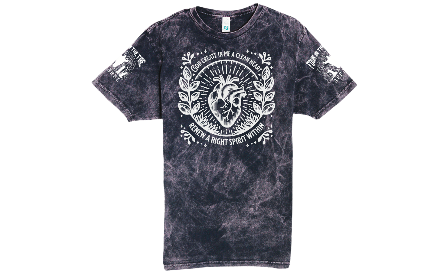 Create in me a Clean HeartVintage verse Tee