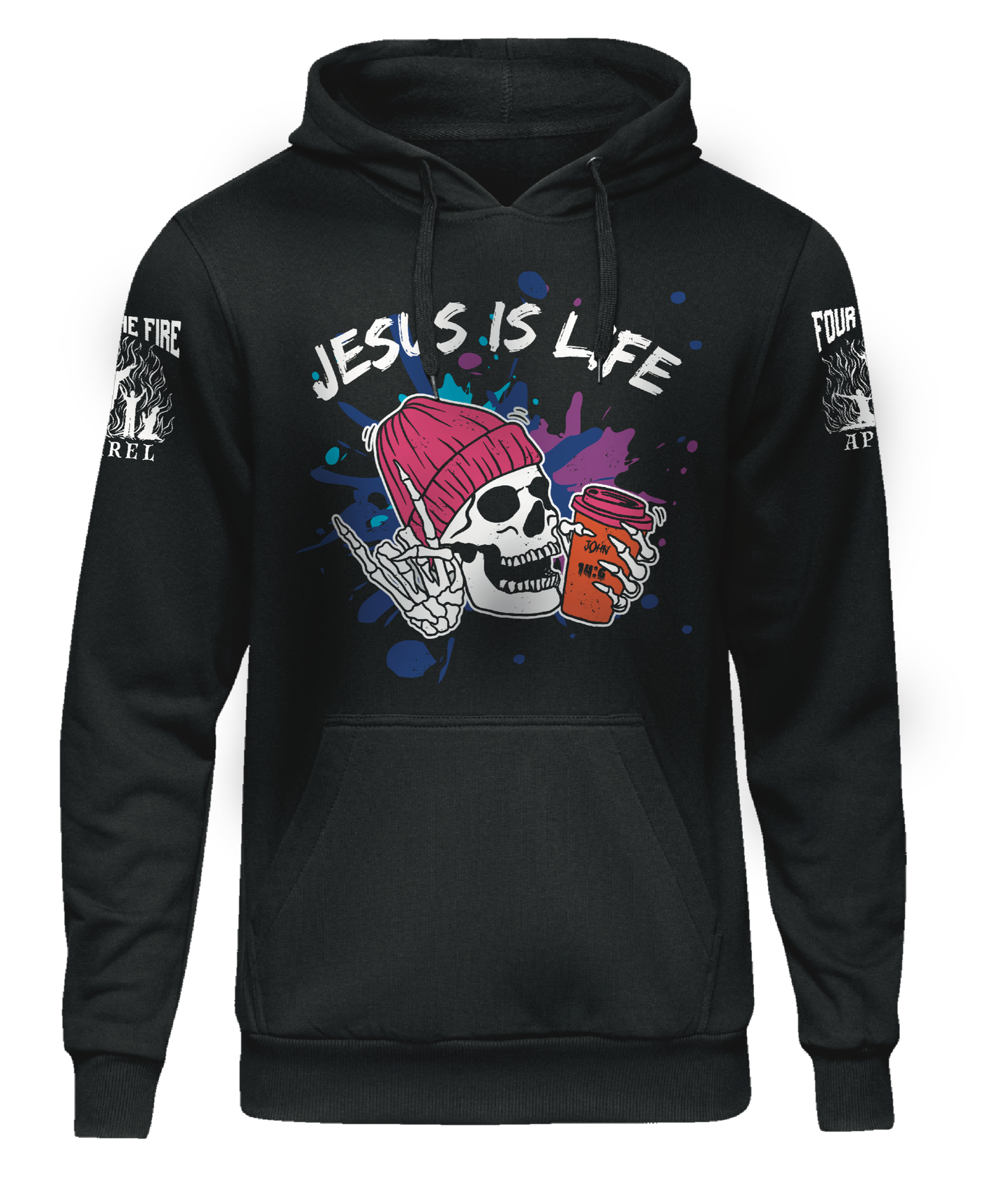 Jesus is life Crewneck or Hoodie