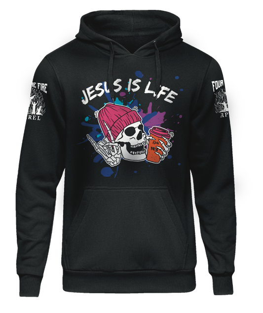 Jesus is life Crewneck or Hoodie