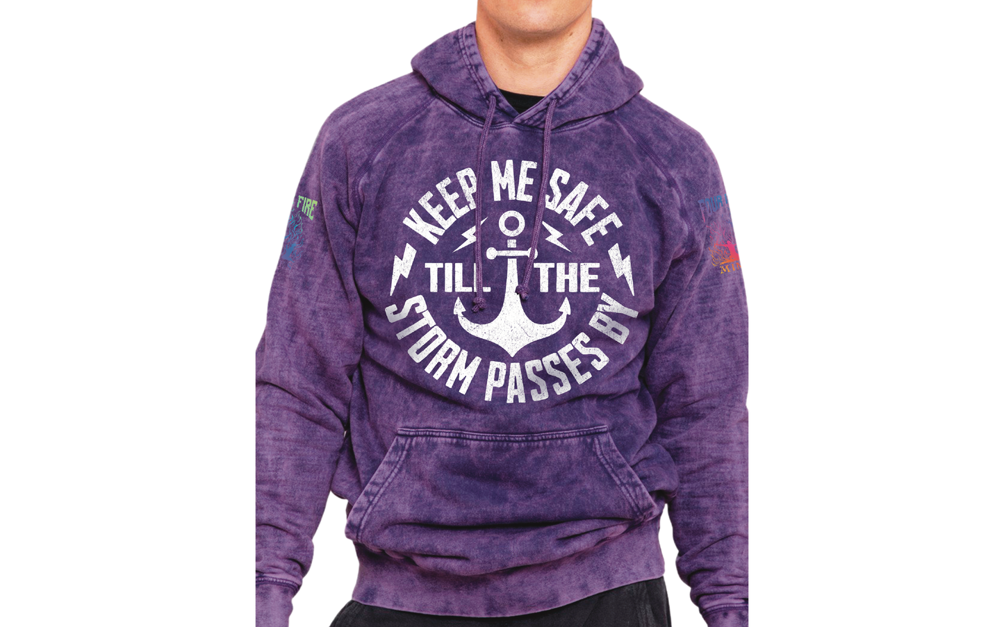 Keep me Safe Vintage Hoodie