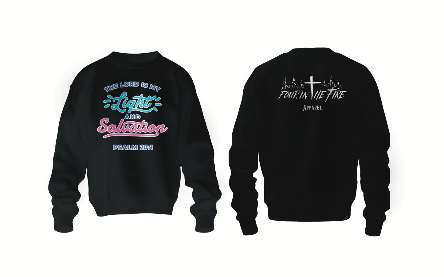 Light and Salvation hoodie or crewneck