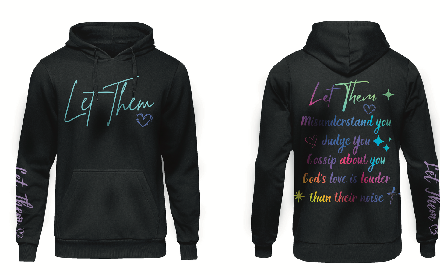 Let Them Crewneck or Hoodie