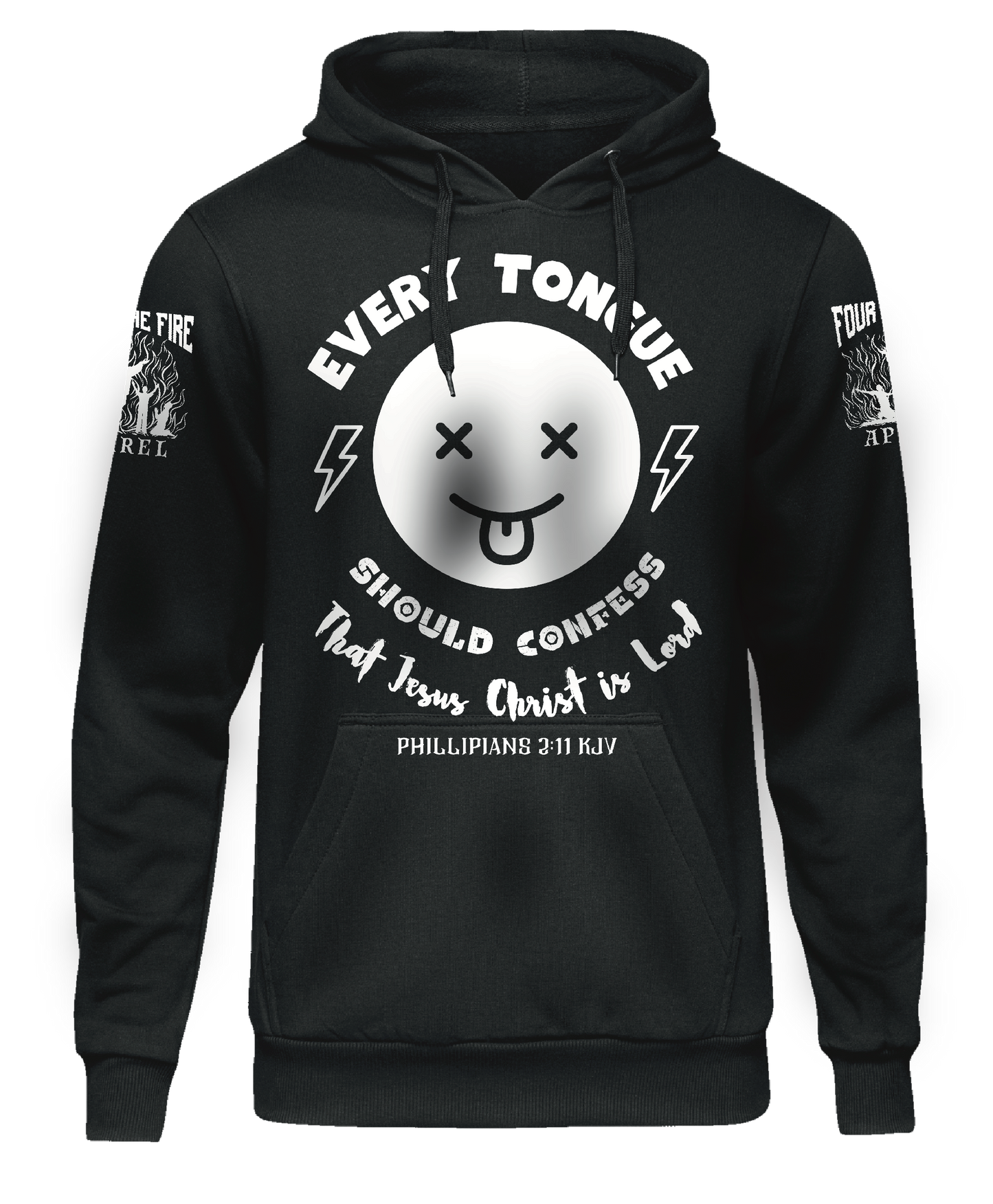 Every tongue hoodie or crewneck