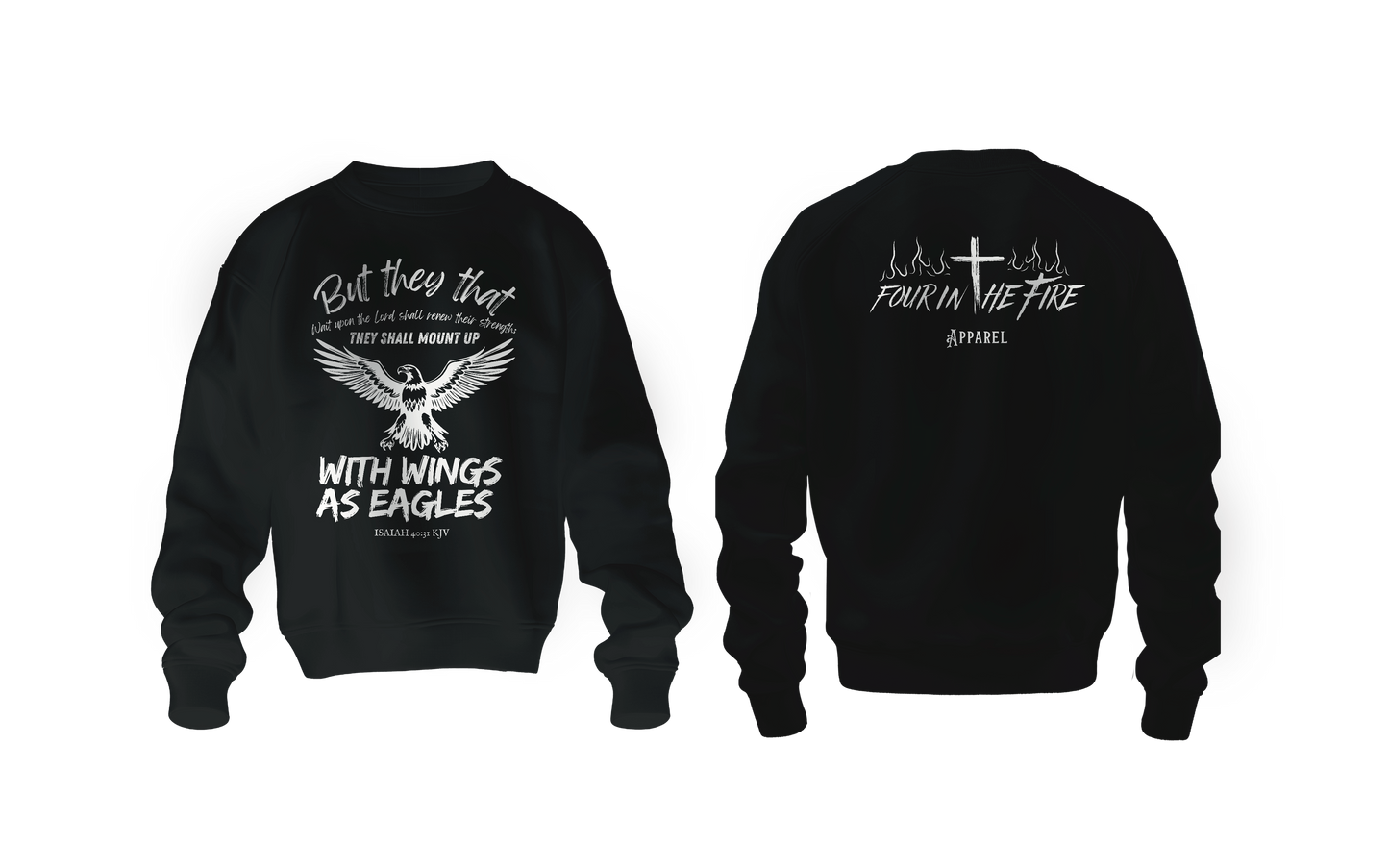 Wings hoodie or crewneck