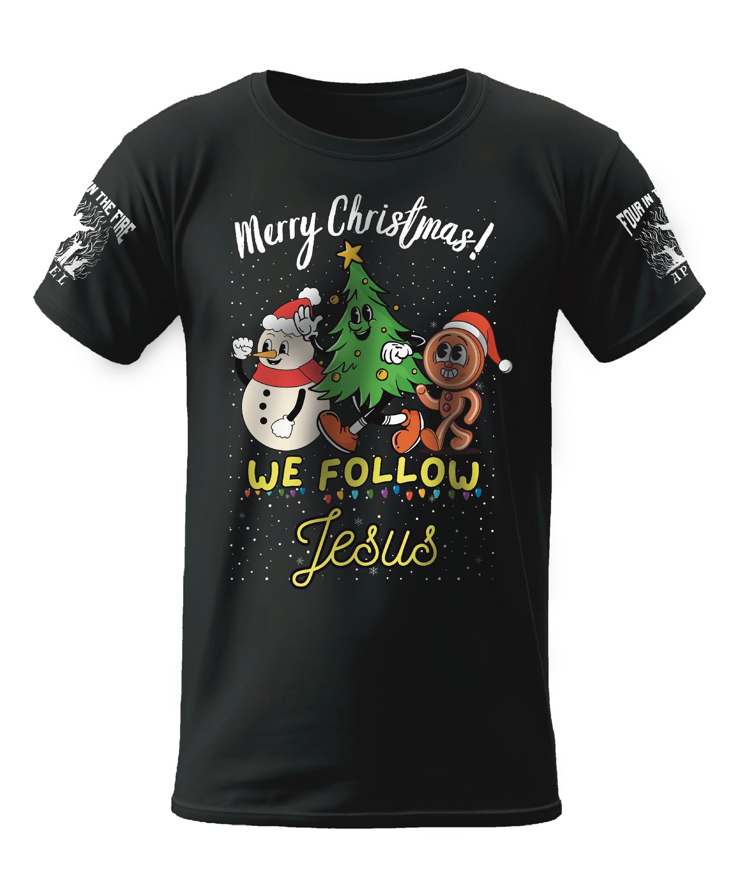 We Follow Jesus Christmas Tee