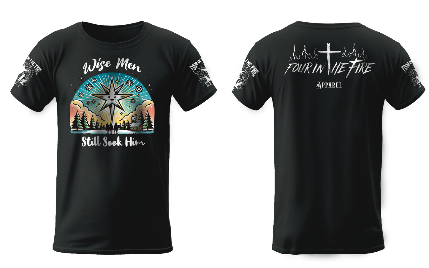 Wise Men Seek Him Christmas Tee