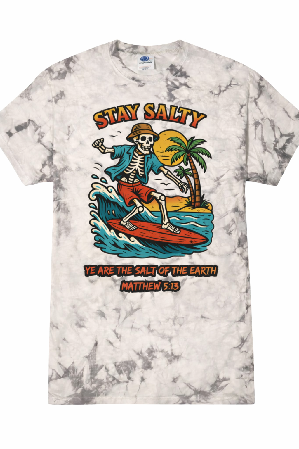 Stay Salty Verse TEE – Four In the Fire Ministries