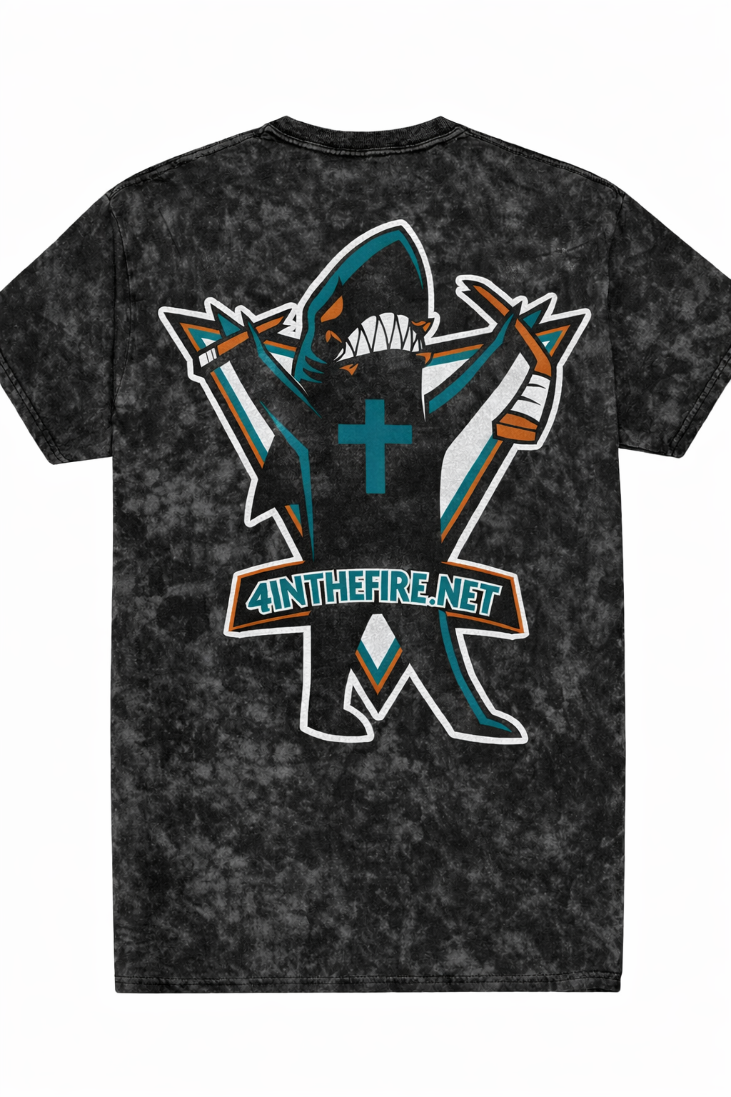 Jesus Saves Hockey Verse Tee