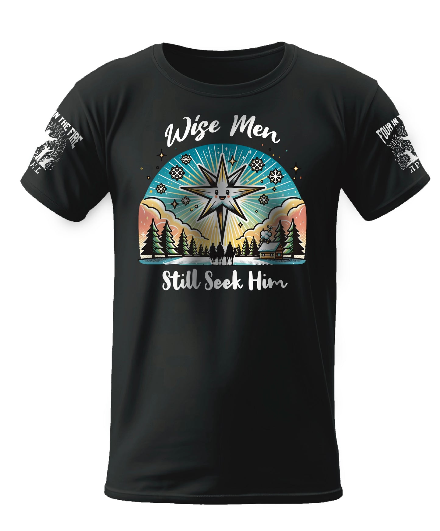 Wise Men Seek Him Christmas Tee