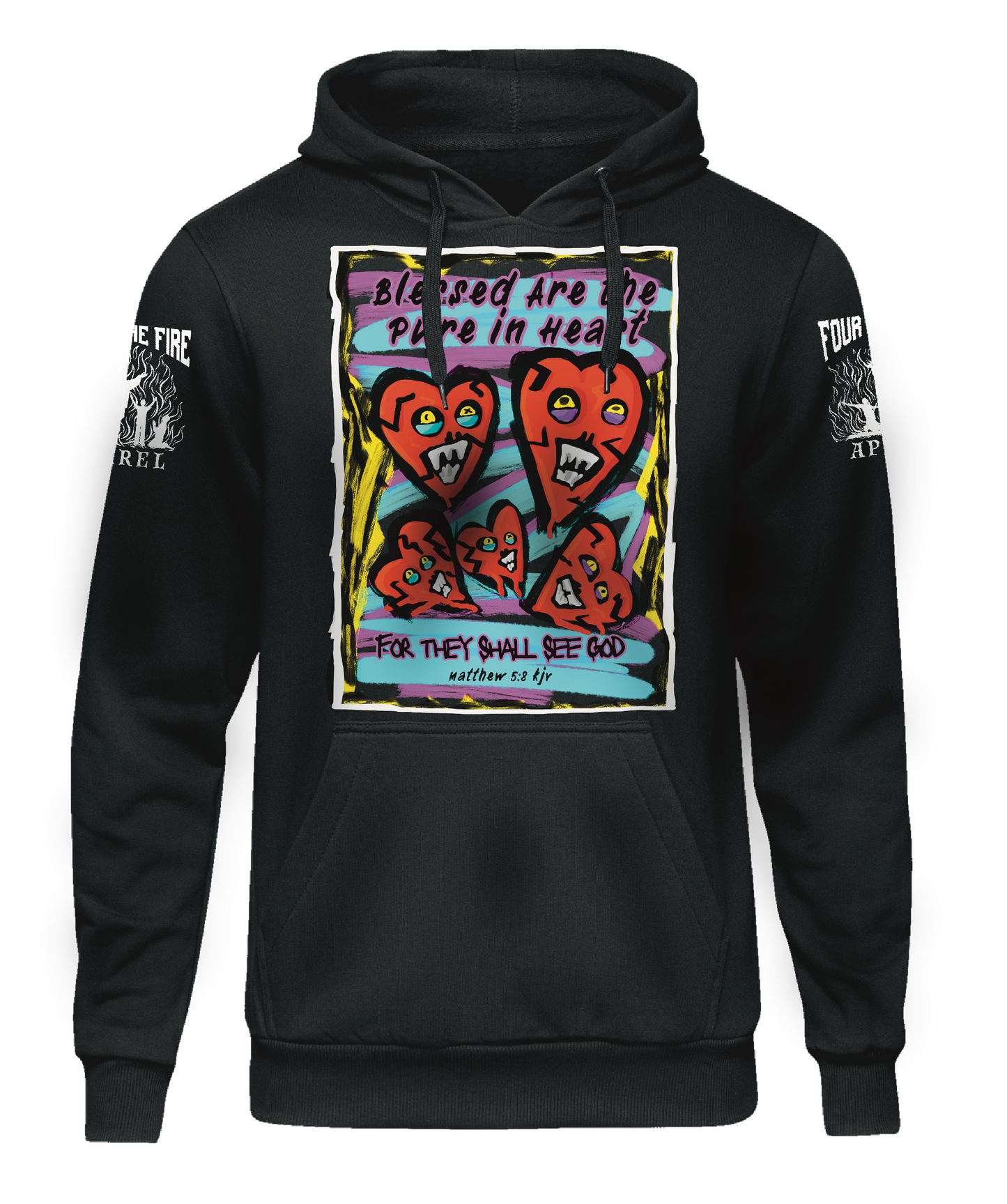 Pure in heart hoodie or crewneck
