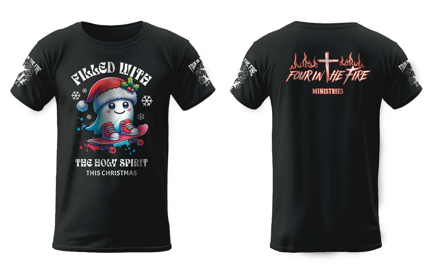 Holy ghost christmas Tee