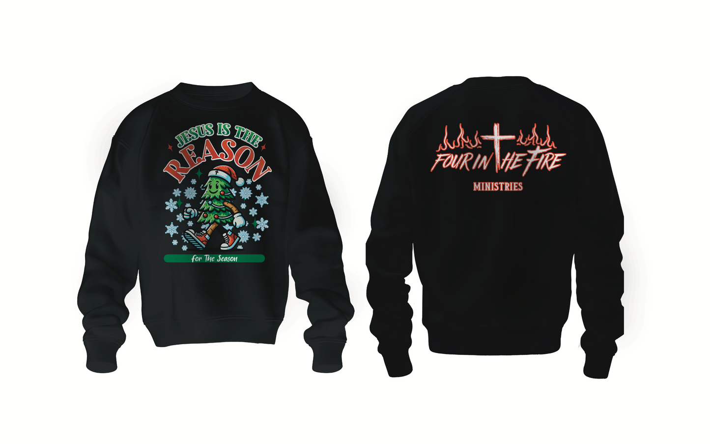 Jesus is the reason Christmas hooded or crewneck