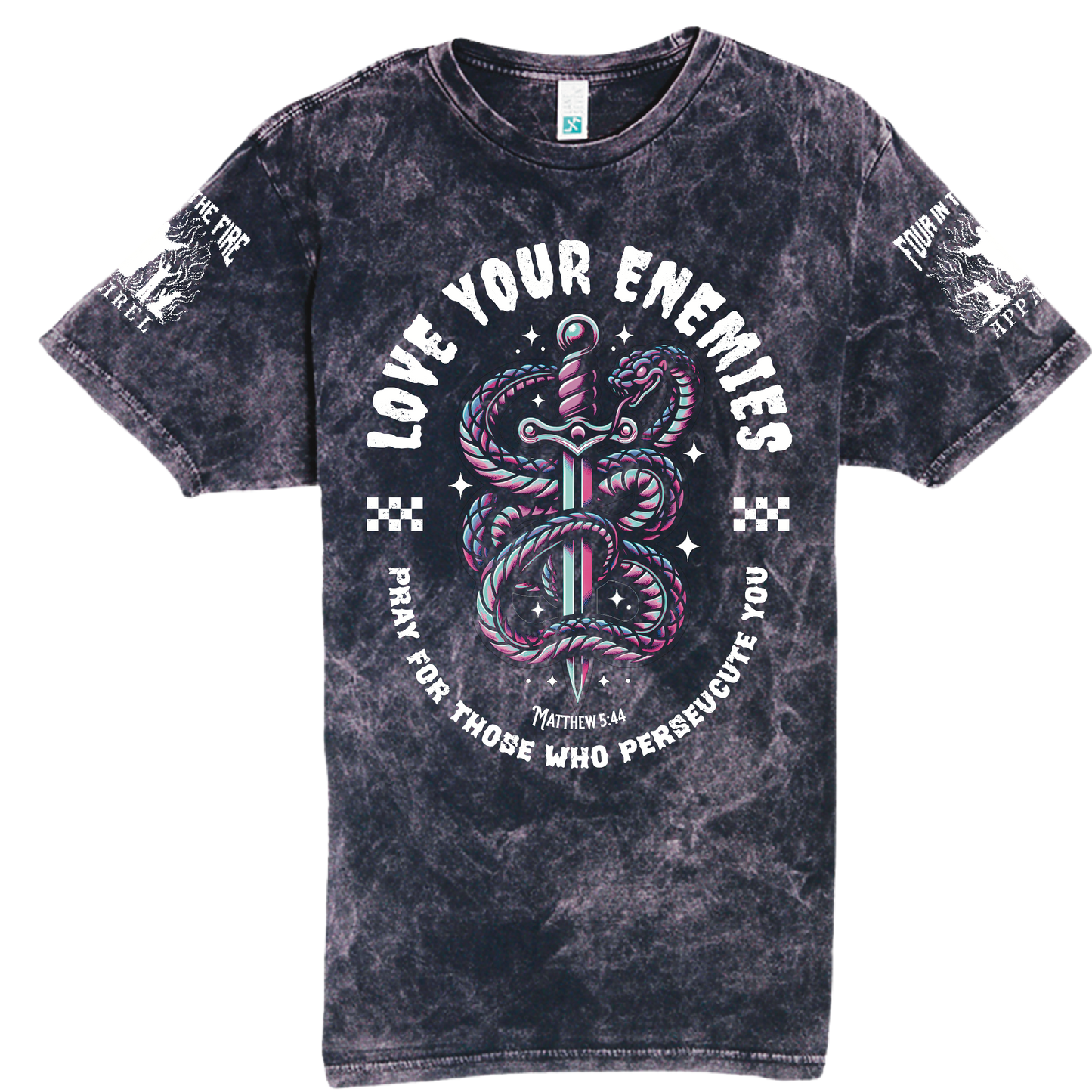 Love Your Enemies Vintage verse Tee