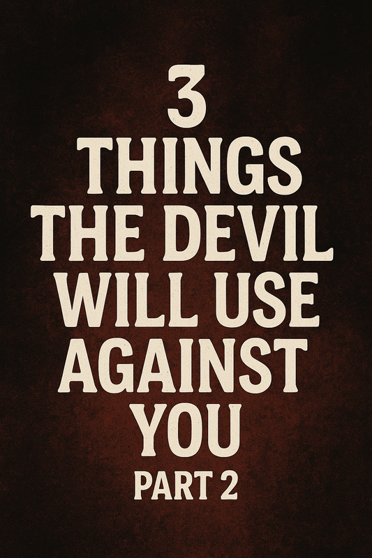 3 things The Devil Will Use against you 2/3 He Will Condemn You