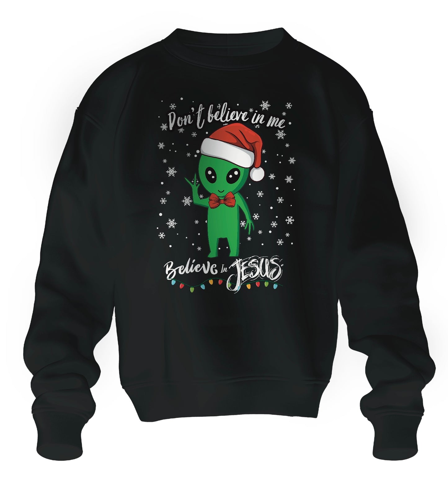 Alient Christmas hooded or crewneck