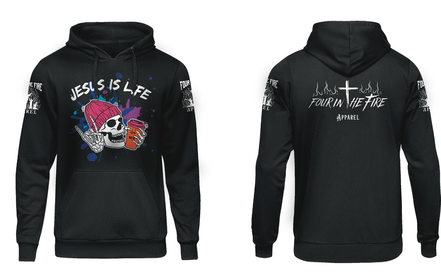 Jesus is life Crewneck or Hoodie