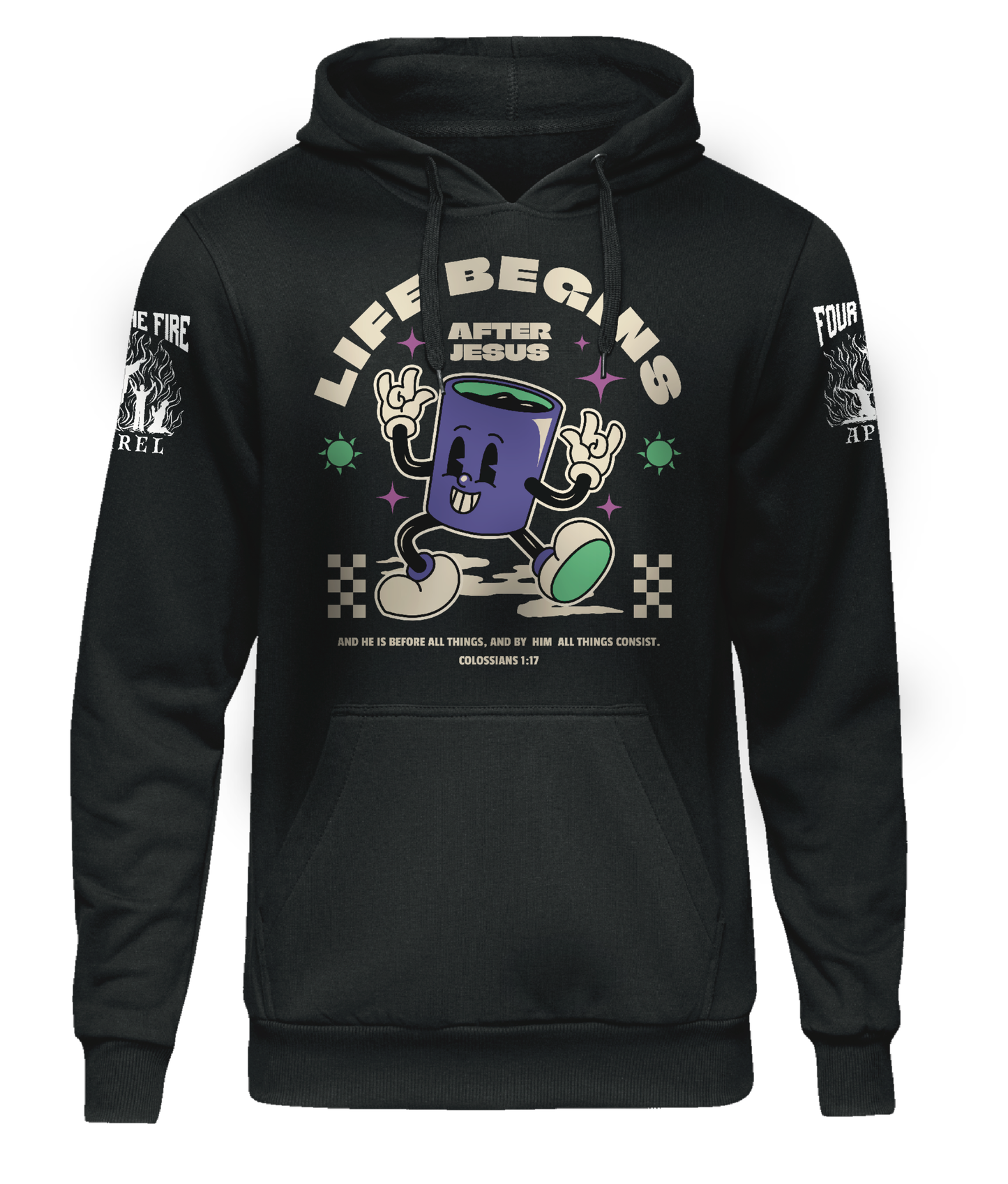 Life Begins After JesusCrewneck or Hoodie