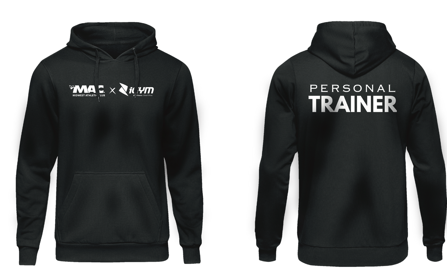 IGYM X MAC personal trainer HOODED