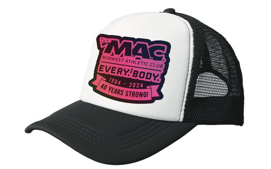 40th Anniversary Pink Tint MAC Hat