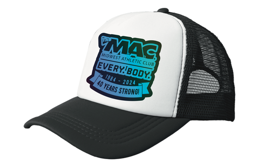 (Copy) 40th Anniversary blue tint MAC Hat
