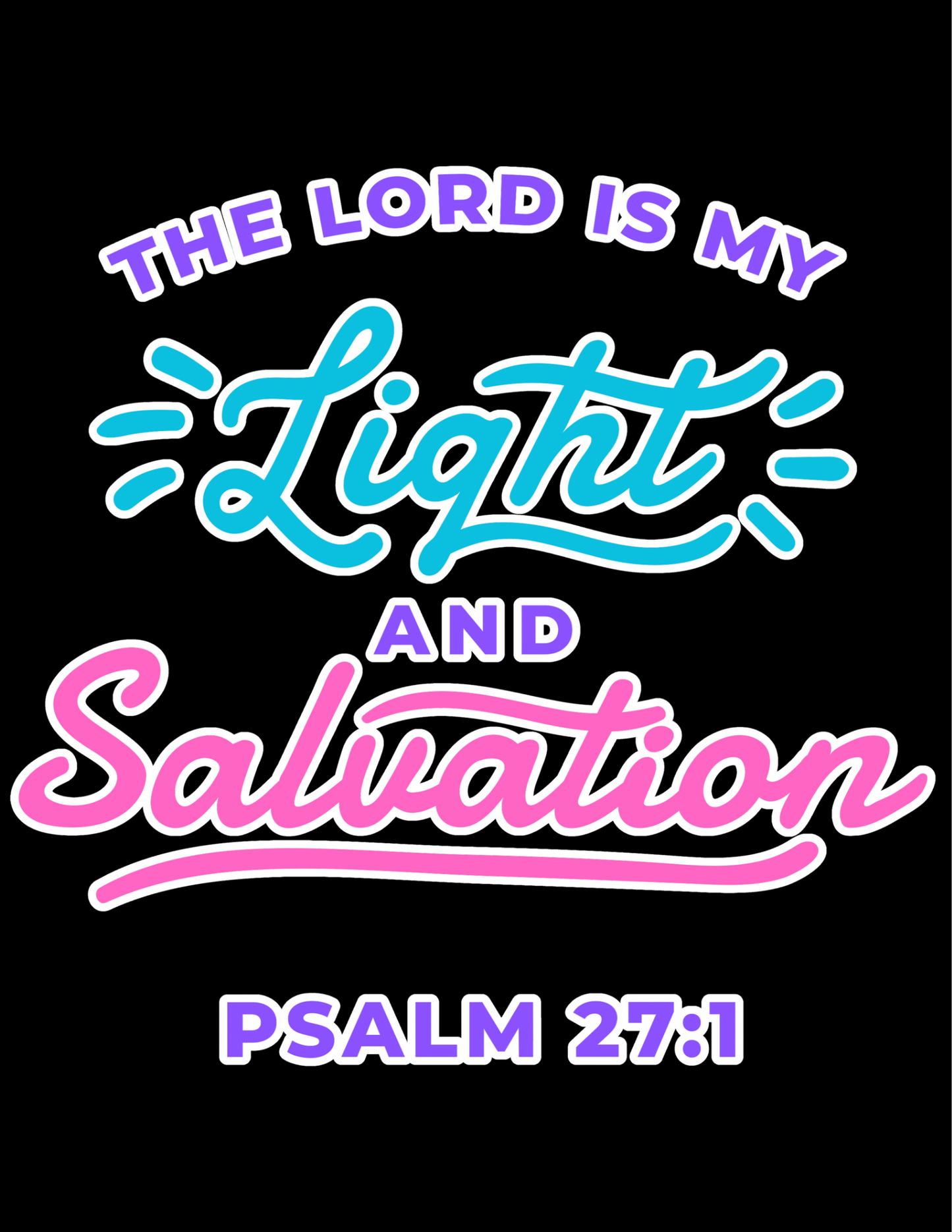 Light and Salvation Verse TEE