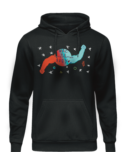 40 years of Buffness kids design Mac Hood