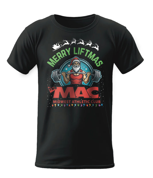 Merry Liftmas Holiday Mac Tee