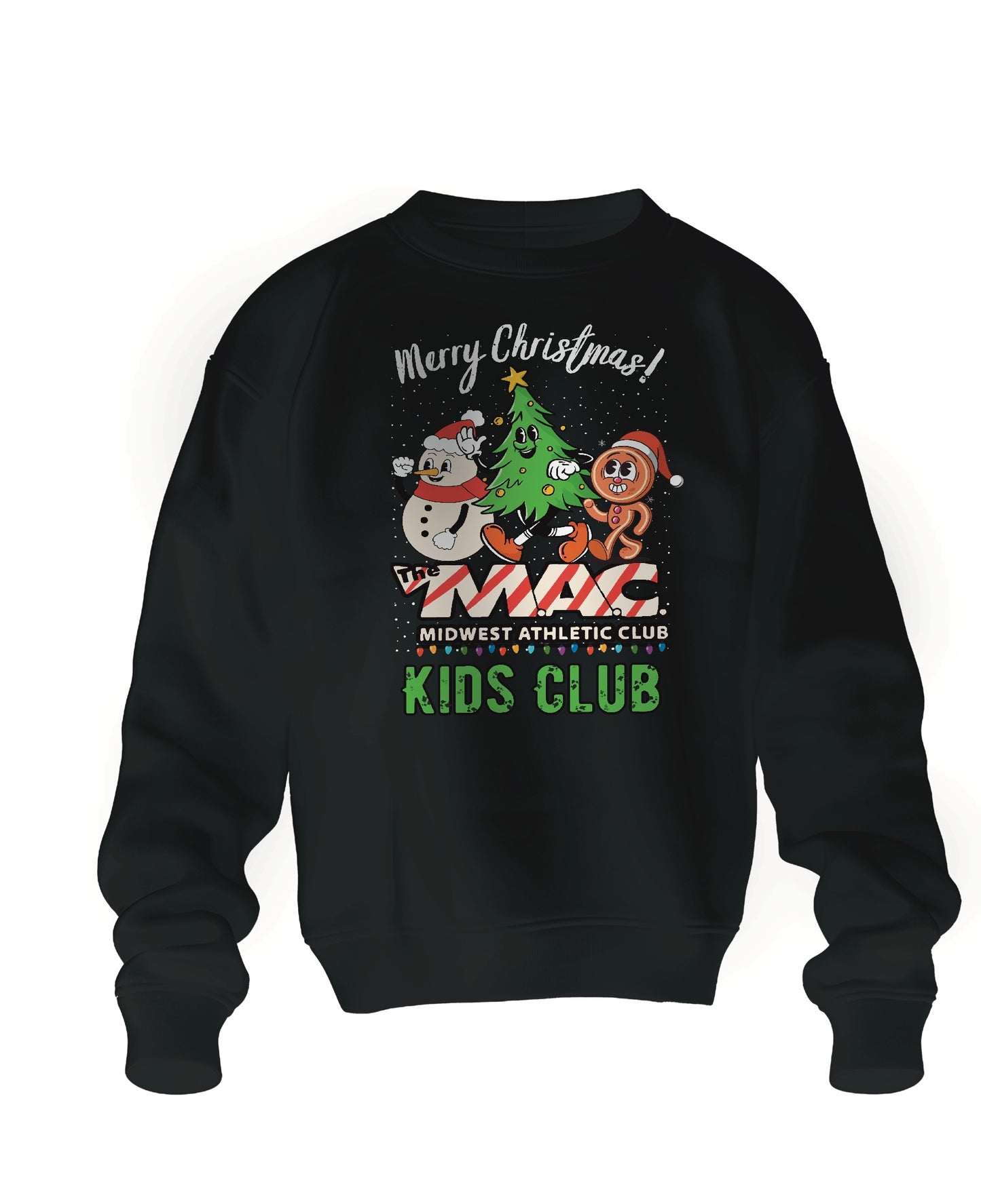 Kids club Mac hooded or crewneck