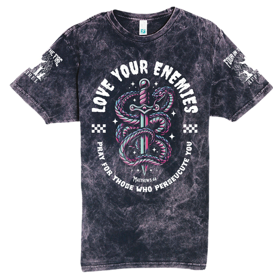 Love Your Enemies Vintage verse Tee
