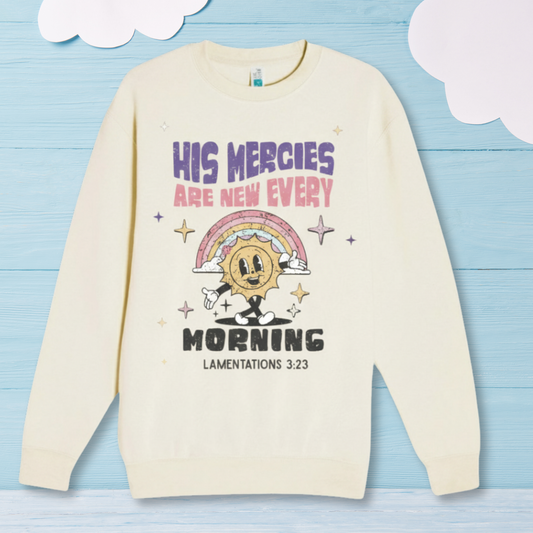 Lamentations 3:23 Crewneck or Hoodie