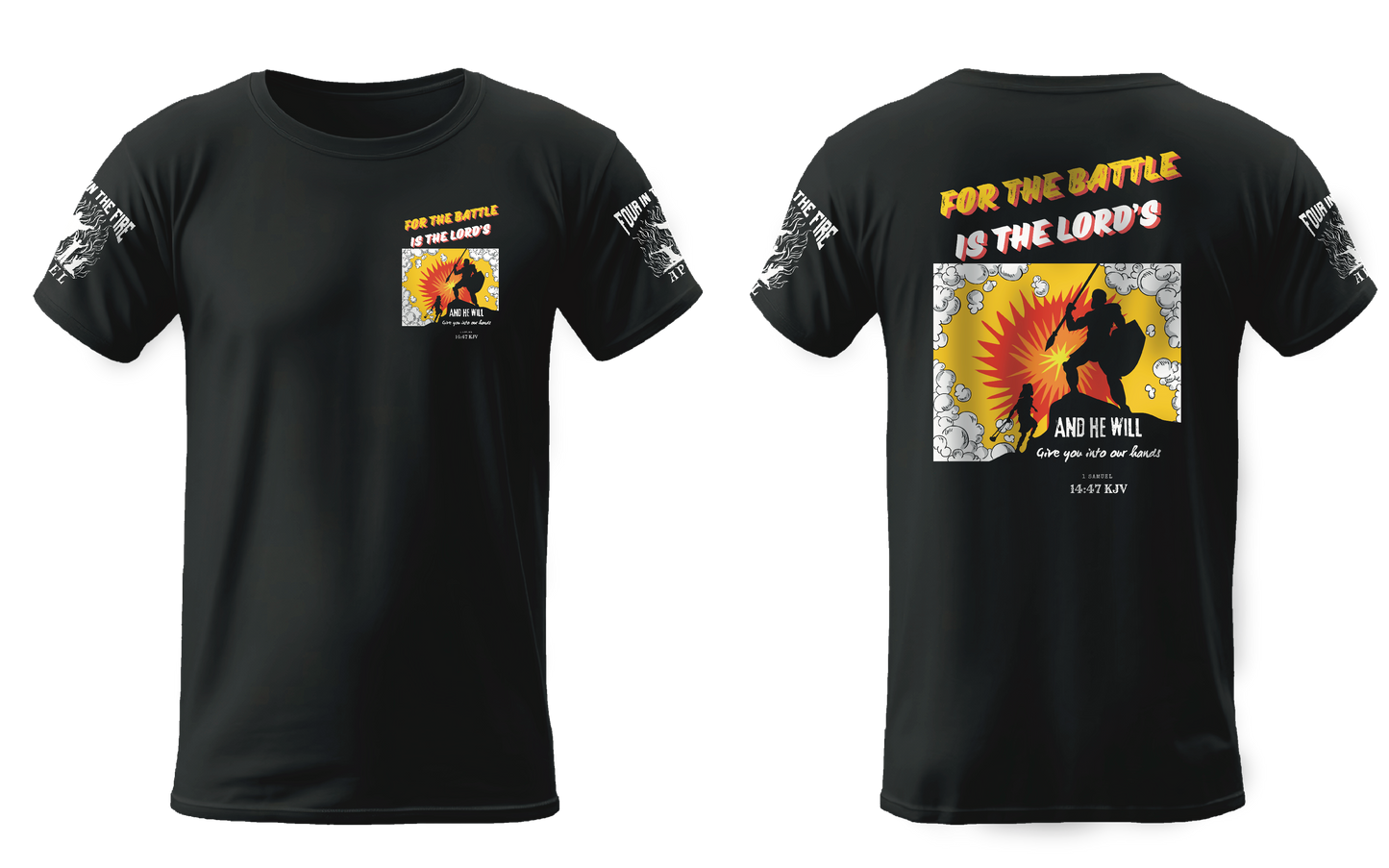 Battle is the Lord's Verse TEE