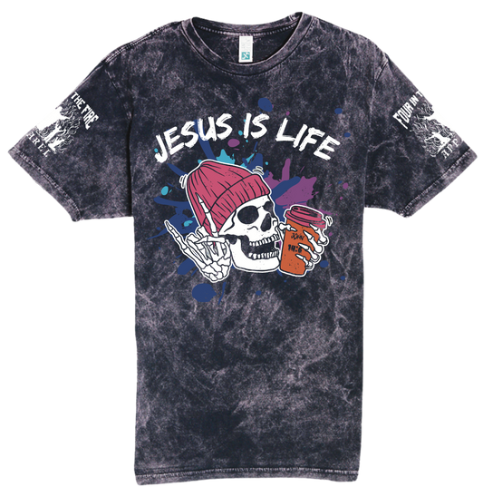 Jesus is life Verse Tee